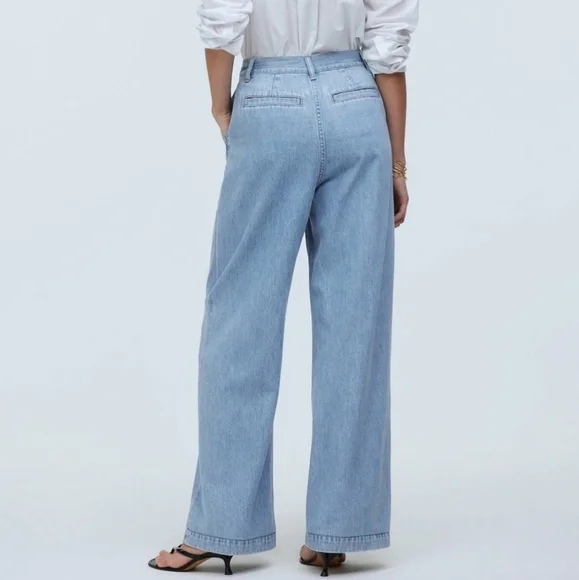 Madewell Harlow Wide Leg Jeans Size 32 - Picture 2 of 9
